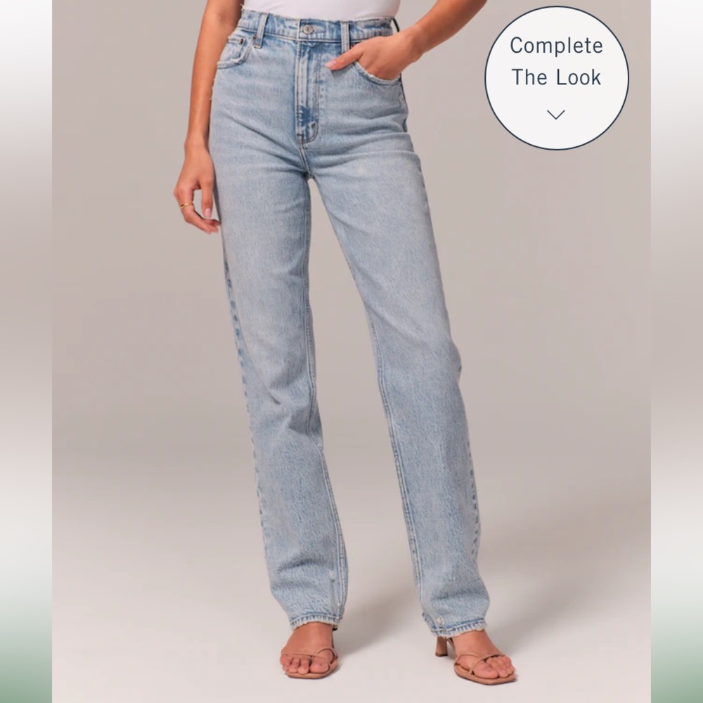 Ultra High Rise 90s Straight Jean